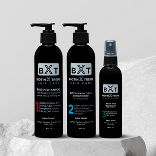 Biotin Shampoo, Biotin Keratin Conditioner, and Hair Restoration Spray serum DHT Blocker - 15% Off