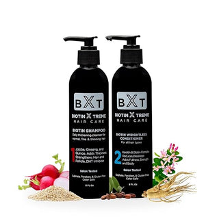Biotin Shampoo and Biotin Keratin Conditioner, DHT Blocker For Hair Growth - 15% Off