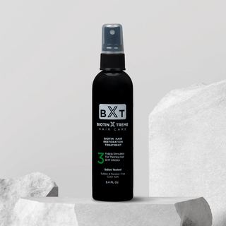 Natural Biotin DHT Blocker Spray - Best Hair Growth Spray for Men's and Women's Hair Loss and Thinning Hair