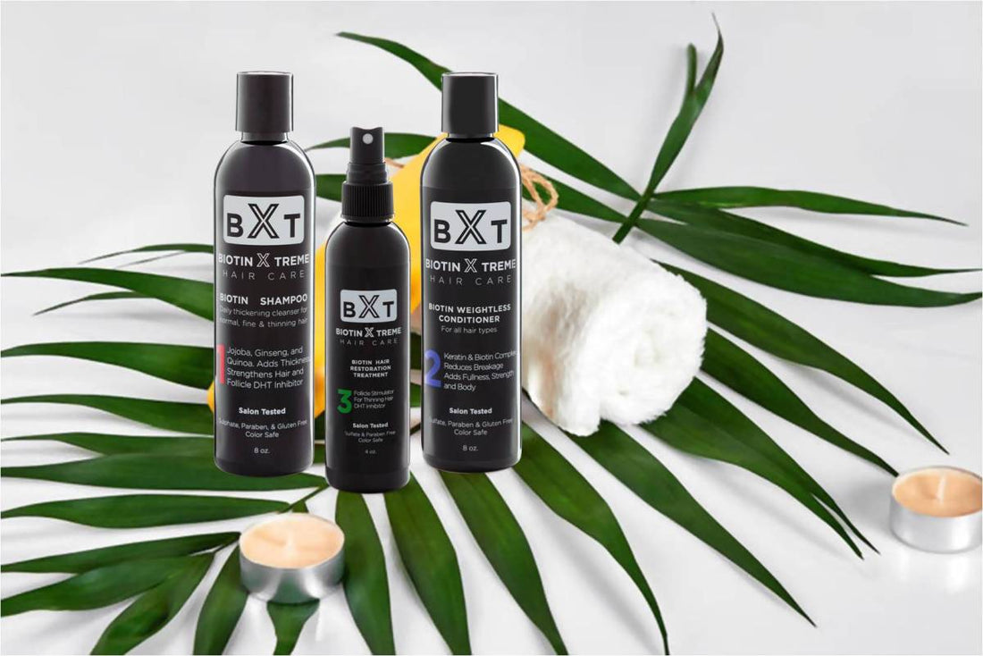 Best Plant Based Shampoo and Conditioner Biotin Xtreme Hair Care