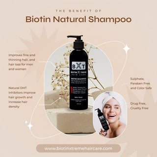 Biotin Shampoo and Biotin Keratin Conditioner Bundle for Hair Growth - 10% Off