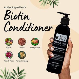 Biotin Conditioner with Keratin for Thinning Hair and Hair Loss