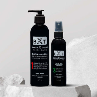 Biotin Shampoo And  DHT Blocker Hair Growth Serum - 10% Off